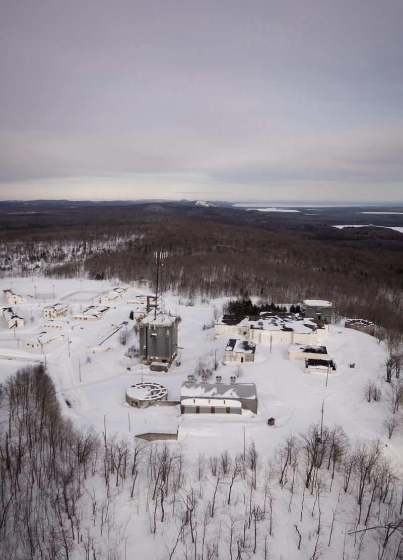 Calumet Air Force Station (Open Skies Project) - From Military History Of Upper Great Lakes (newer photo)